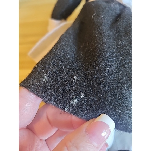 Vintage 12" Felt Pilgrim Bear Dolls Set Shelf Sitters Thanksgiving Fall Decor - Picture 16 of 16